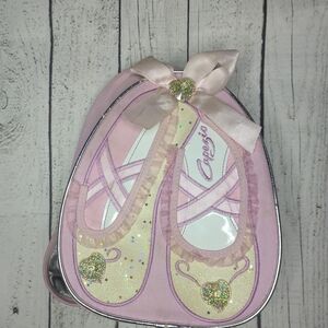 Capezio Glitter Heart Ballet Bag